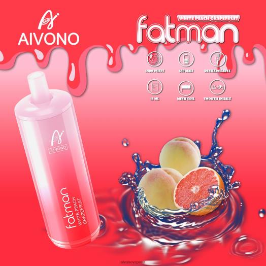 Grapefruit Aivono FATMAN 6800 V2D425 | Aivono Vape Price